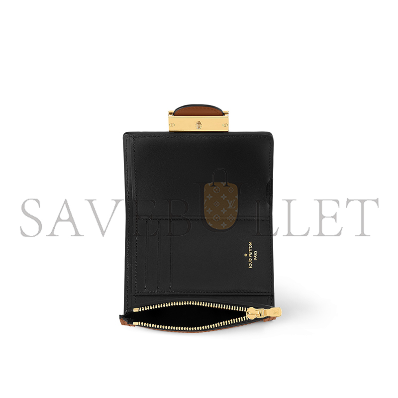 l**is V*t*n dauphine compact wallet m68725 (12*9*4cm)